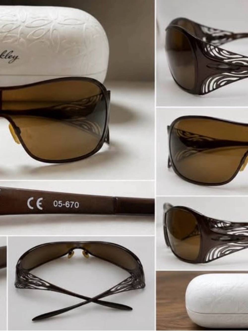 Vintage Y2K Oakley LIV 05-670 Sunglasses + Original Case
